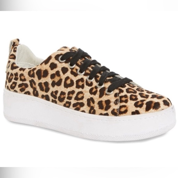 Halogen Women's Ivie Genuine Calf Hair Sneakers - Picture 1 of 6